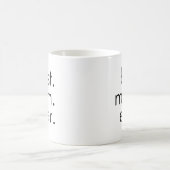 最高の.母さん。今まで。 コーヒーマグカップ (中央)