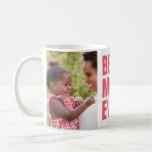 最高の.母さん。今まで。誕生日ギフト2フォトコーヒーマグ コーヒーマグカップ (左)