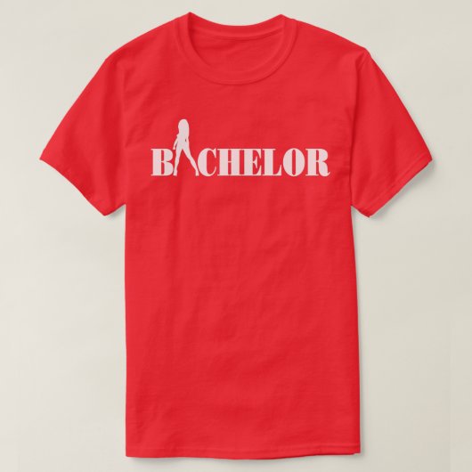 最高の「独身」 Tシャツ (デザイン正面)