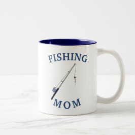 最高の"魚釣りの母"今まで!母の日 ツートーンマグカップ