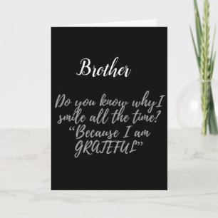 **最高の BROTHER EVER**ハッピーバースデー カード