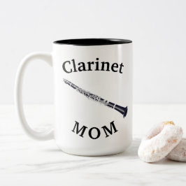 最高の「Clarinet MOM」が登場!母の日 ツートーンマグカップ