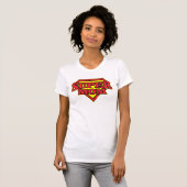 最高の Mom Superhero(ママスすごいパーヒーロ) Tシャツ (正面フル)