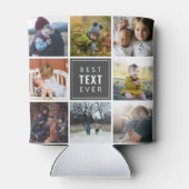 最高の「Your Text Here」のカスタム写真 缶クーラー (裏面)