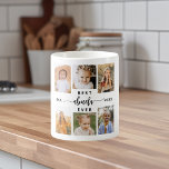 最高のAbuela Ever – 孫フォトコラージュ コーヒーマグカップ<br><div class="desc">こ祝の孫との最高の「Abuela Everパーソナライズされた」写真コラージュのコーヒーマグ。この思いやりある贈り物は、特別な瞬間を捉えた大切な写真のコラージュを美しく配置し、心のこもったメッセージで補完する。セラミック高品質製で、電子レンジと食洗機の両方が安全で利便性と耐久性に優れている。この有意義な記念の品は、Abuelaが孫と共有楽しむする特別な絆を大切にしながらお気に入りの、彼女の飲み物に最適である。</div>