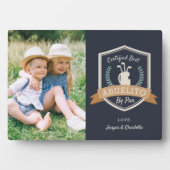 最高のAbuelito By Par |ゴルフのおじいちゃん写真 フォトプラーク (正面)