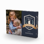 最高のAbuelo By Par |ゴルフのおじいちゃん フォトブロック (右)