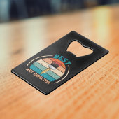 最高のArt Directorレトロ- Film Crew Gift クレジットカード栓抜き