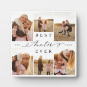 最高のAuntie Everエレガント Script Photo Collage フォトプラーク (正面)