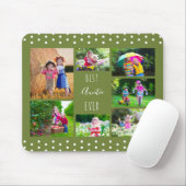 最高のAuntie Ever Olive Greenフォトコラージュ マウスパッド (マウス)