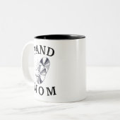 最高のBAND MOM」の登場！母の日 ツートーンマグカップ (正面左)