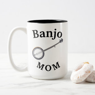 最高のBANJO MOM母の日 ツートーンマグカップ