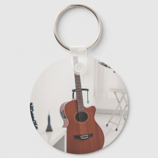 最高のBassist Gift キーホルダー (正面)