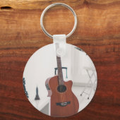 最高のBassist Gift キーホルダー (正面)