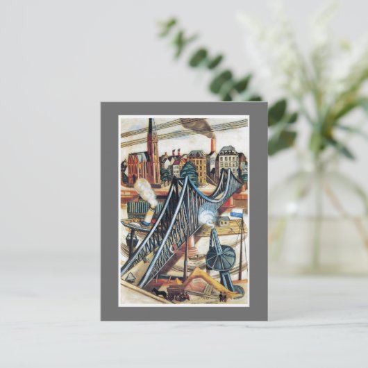 最高のBeckmann著Ironbridge ポストカード (スタンド正面)