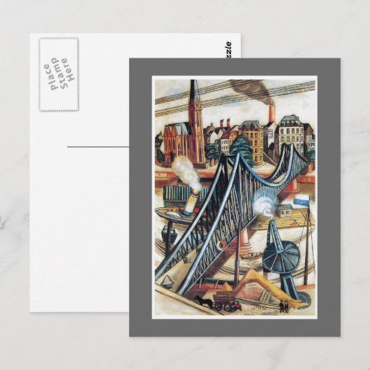 最高のBeckmann著Ironbridge ポストカード (正面/裏面)