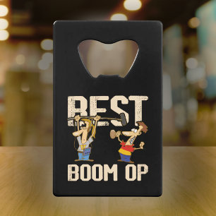 最高のBoom Op - Film Crew Gift クレジットカード栓抜き