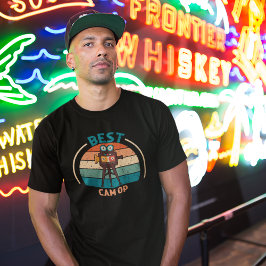 最高のCam Op -レトロカメラオペレータ Tシャツ