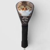 最高のCATパパバイパーカスタムPet写真パーソナライズされた ゴルフヘッドカバー (正面)