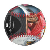 最高のChamps Ever Photo Baseball 野球ボール (裏面)