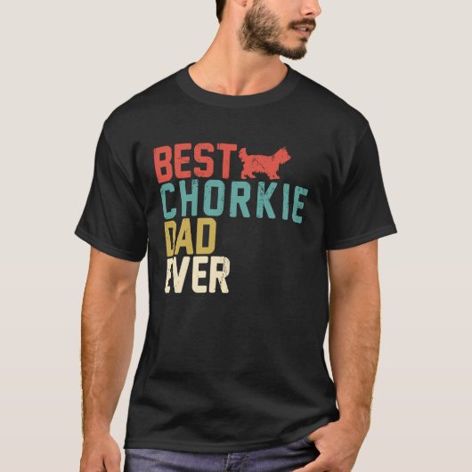 最高のCHORKIEパパエバーレトロヴィンテージ Tシャツ (正面)