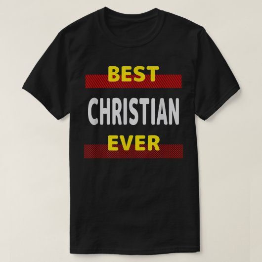 最高のChristian Ever Friends Name Buddy Nickname Pe Tシャツ (デザイン正面)