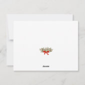 最高のChristmas Mom 5つ星レビューデザイン編集可能 シーズンカード (裏面)