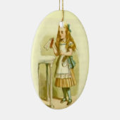 最高のChristmas Treeオーナメント- Alice Wonderland セラミックオーナメント (右)