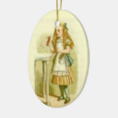 最高のChristmas Treeオーナメント- Alice Wonderland セラミックオーナメント (左)
