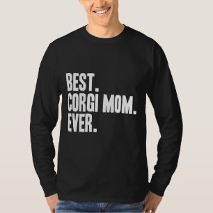 最高のCorgi Mom Everおもしろい Pet Dog Fitted Scoop Tシャツ