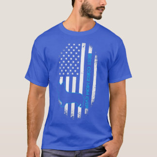 最高のCorgi Mom Ever Corgi Dog Mother American Flag Tシャツ