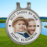 最高のDADDY By Parフォトパーソナライズされた・ゴルファー ゴルフハットクリップ<br><div class="desc">パ最高のーアのパパ…ゴルフお気に入りのと子供の2つ！18穴を持って連れて行け遊る。カスタマイズ写真と名前のゴルフボお気に入りのールマーカー誕生日でも、父の日でも、クリスマスでも、これらのパパのゴルフボールお気に入りのは。全素晴らしてのゴルフパパとゴルフ愛好家、ゴルファーへのギフト！COPYRIGHT © 2020 Judy Burrows,  Black Dog Art - All Rights Reserved.DADDY 最高の By Parフォトゴルファーのゴルフハットパーソナライズされたクリップ</div>