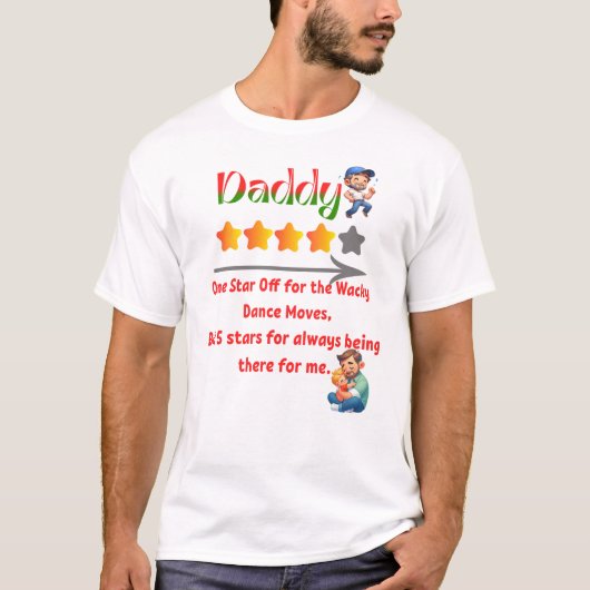 最高のDaddy Everおもしろい - Father's Day Gift Tシャツ (正面)