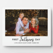 「最高のDaddy Ever」の写真コラージュ フォトプラーク (正面)