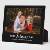 「最高のDaddy Ever」の写真コラージュ フォトプラーク (側面)