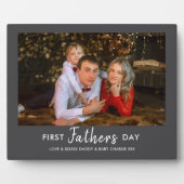 「最高のDaddy Ever」の写真コラージュ フォトプラーク (正面)