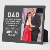 「最高のDaddy Ever」の写真コラージュ フォトプラーク (側面)