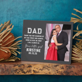 「最高のDaddy Ever」の写真コラージュ フォトプラーク