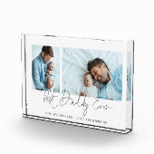 最高のDaddy Ever 2 Photos Script 1st Fanthers Day フォトブロック (右)