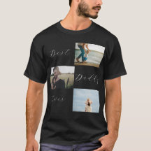 最高のDaddy Ever Family Photo Keepsake Shirt