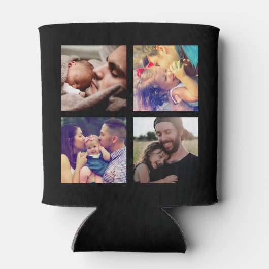 最高のDaddy Ever Gift 4 Photo 缶クーラー (裏面)