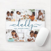 最高のDaddy Ever Photo Collage Father's Day Gift マウスパッド (マウス)
