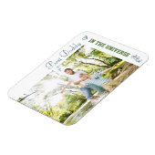 最高のDaddy in the Universeの写真カスタム マグネット (左側)