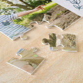 最高のDaddy in the Universeカスタム – 写真 ジグソーパズル (側面)