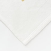 最高のDay Ever書道写真 フリースブランケット (角)