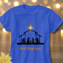 最高のDay Ever Christian Christmas出生 Tシャツ