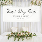 最高のDay Ever Script Writhal結婚's Welcome 横断幕