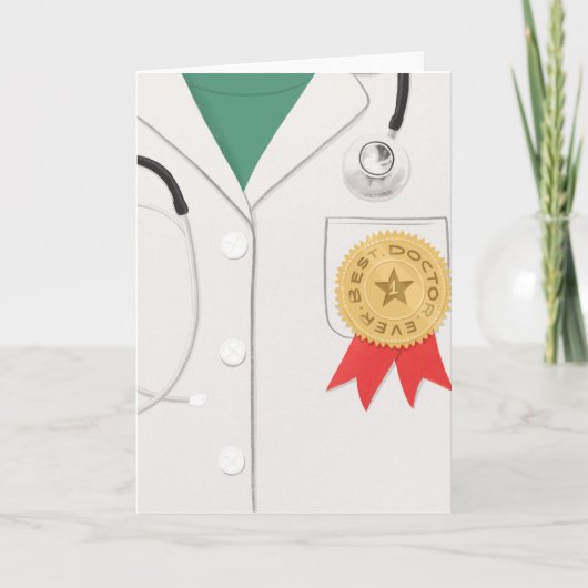 最高のDoctor EVER Greeting Card カード (正面)