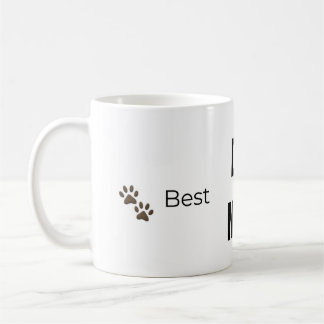 🐾 最高のDOG MOM ❤️ – パウサムスタジオギフト コーヒーマグカップ