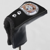 最高のDOG MOM By Par Petパーソナライズされた Photo ゴルフヘッドカバー (3/4 正面)